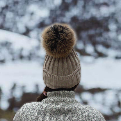 ANDREA HUE AF ULD - PINK