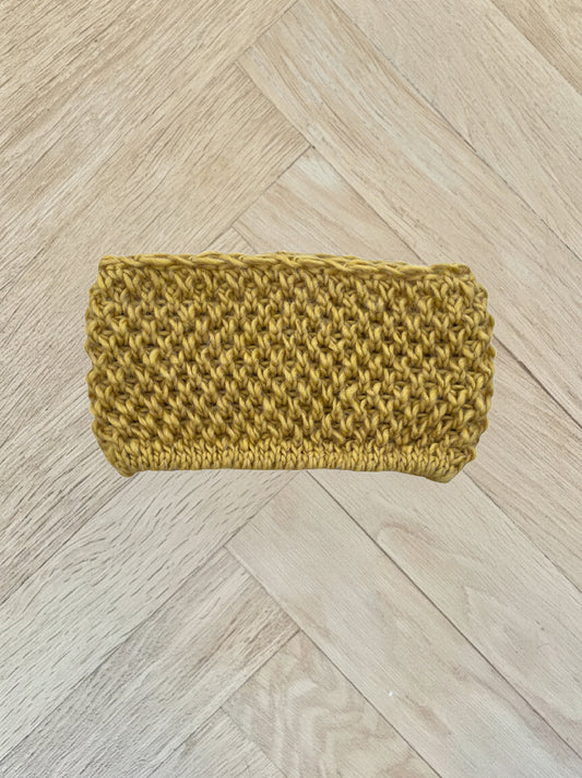 PANDEBÅND AF ULD - GUL