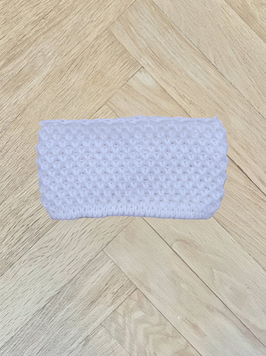 PANDEBÅND AF ULD - HVID