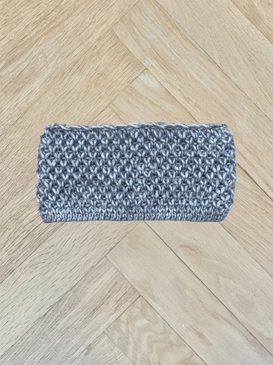 PANDEBÅND AF ULD - LYSEGRÅ