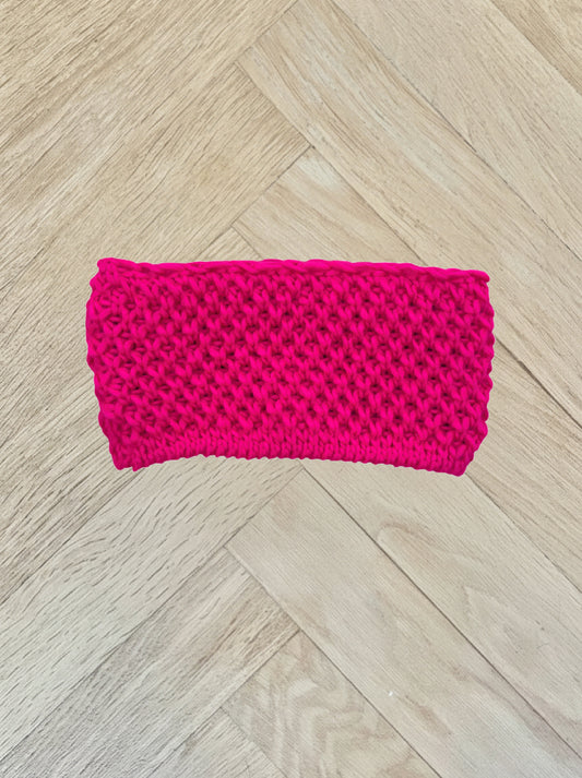 PANDEBÅND AF ULD - PINK